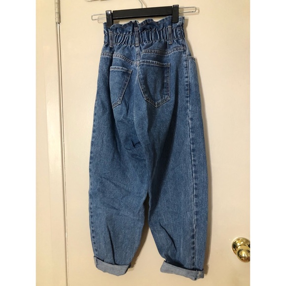 Oak + Fort Paper bag Jeans - Picture 2 of 5